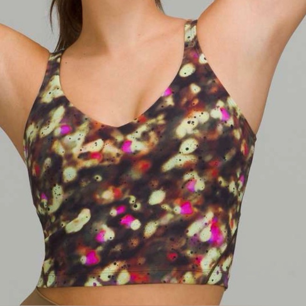 Lululemon Align Tank Top - 
Soft Focus Splatter Green Multi